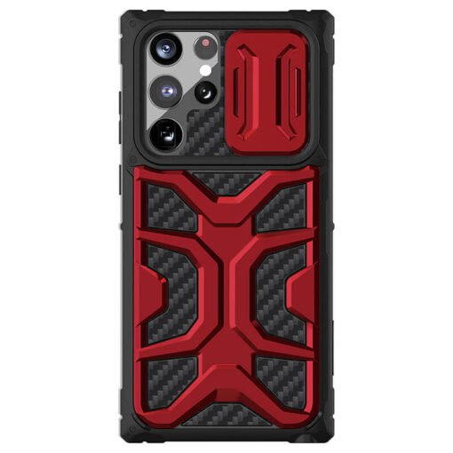 Capa Nillkin Adventurer p/Samsung Galaxy S22 Ultra (Red)