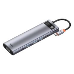 Baseus Metal Gleam Series 11-in-1 Multifunctional Type-C HUB Docking Station