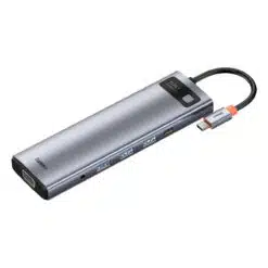 Baseus Metal Gleam Series 11-in-1 Multifunctional Type-C HUB Docking Station
