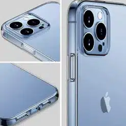 Alternative view of Capa transparente Platina p/ iPhone 13 Pro Max