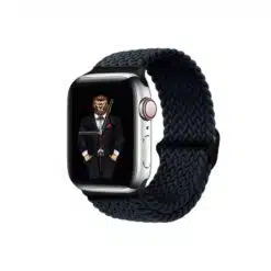 Bracelete Green Lion Braided Sololoop Ajustavel - Apple Watch 42/44/45mm - Image 3