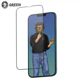 Película de Vidro Steve Glass P/ Apple iPhone 13|12|11|Xr|XS e XS Max - Green Lion