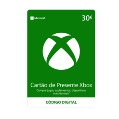 XBOX Gift Card XBOX – Saldo Digital XBOX 30€