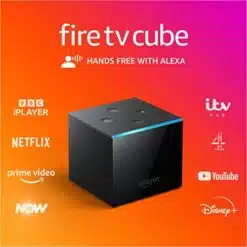 Alternative view of Amazon Fire TV Cube Alexa Ultra HD 4K