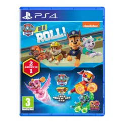Paw Patrol: On a Roll! & Paw Patrol Mighty Pups: Save Adventure Bay! – 2 Jogos em 1 - PS4