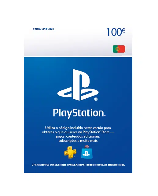 100€ PlayStation Store Gift Card PSN Portugal [Código Digital]