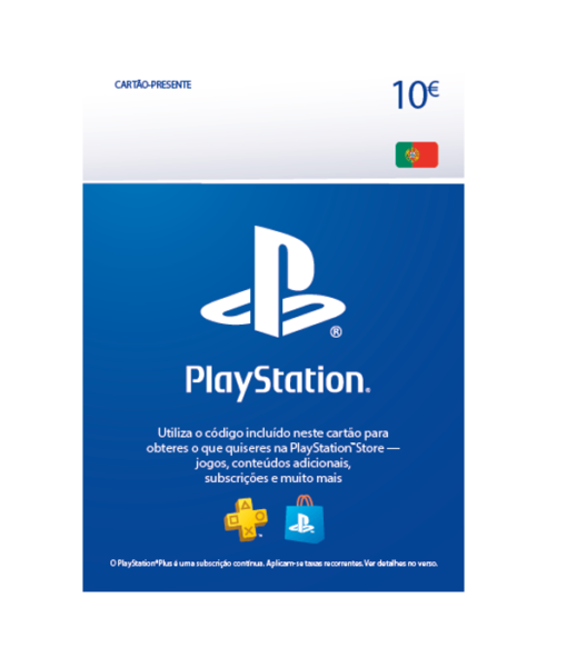 10€ PlayStation Store Gift Card PSN Portugal [Código Digital]