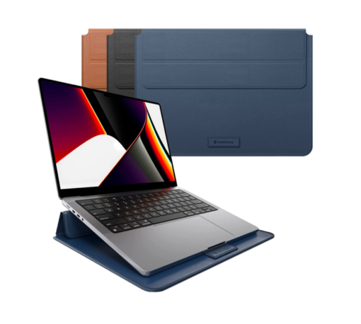 SwitchEasy EasyStand Case em Couro p/ Macbook Pro 14" e  16"