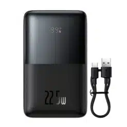 Baseus PowerBank Bopow Pro 22.5W c/ Display Digital 2000mAh - Preto