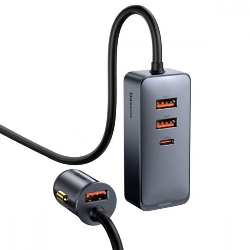 Baseus carregador Multiportas p/ carro