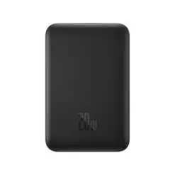 Carregador rápido sem fio Baseus Magnético Mini 20W 10000mAh PowerBank - Preto