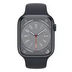 Alternative view of Apple Watch Series 8 GPS 45mm Alumínio Meia-Noite c/ Bracelete Desportiva Meia-Noite