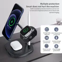 Alternative view of Carregador Wireless com Suporte Magnetico p/ Apple iPhone