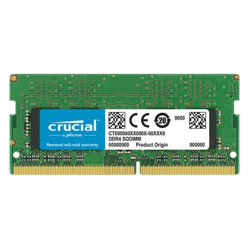 Memória RAM SO-DIMM Crucial Value 32GB (1x32GB) DDR4-3200MHz CL22 Dual-Ranked