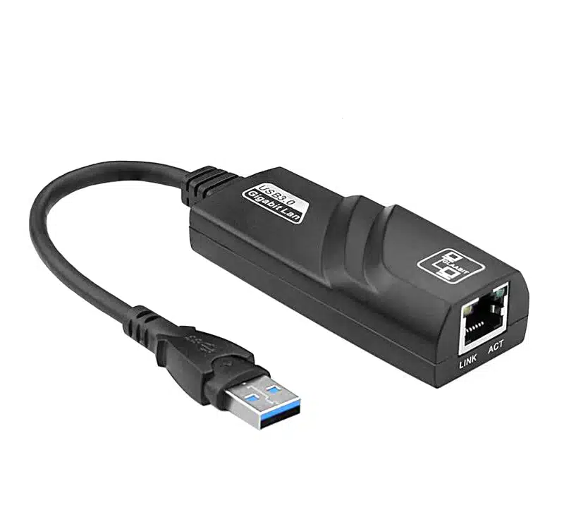 Adaptador USB 3.0 Ethernet RJ45 LAN (10/100/1000) Mbps