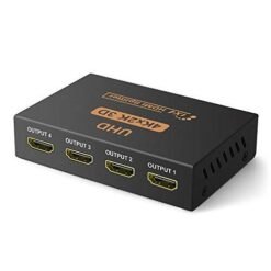 HDMI Spliter 4 em 1   V1.4 Alimentado Compativel Full HD e 4K