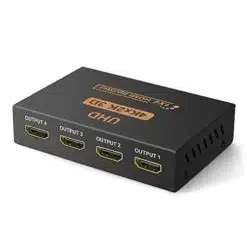 HDMI Spliter 4 em 1   V1.4 Alimentado Compativel Full HD e 4K