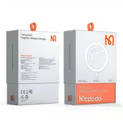 Alternative view of Carregador Qi Wireless Magnético Mcdodo 15W Transparente