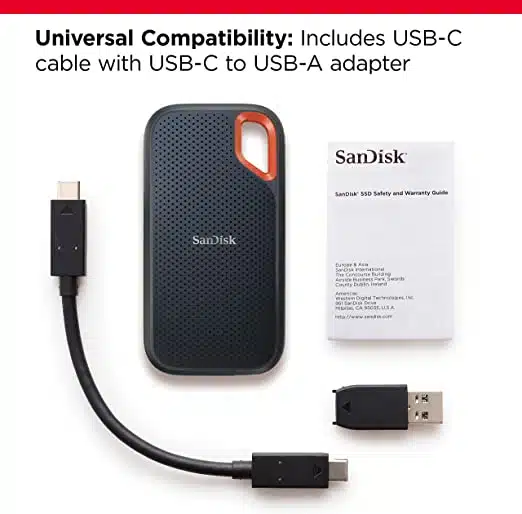 Disco Externo SSD SanDisk 500GB Extreme Portable SSD Externo - Image 5