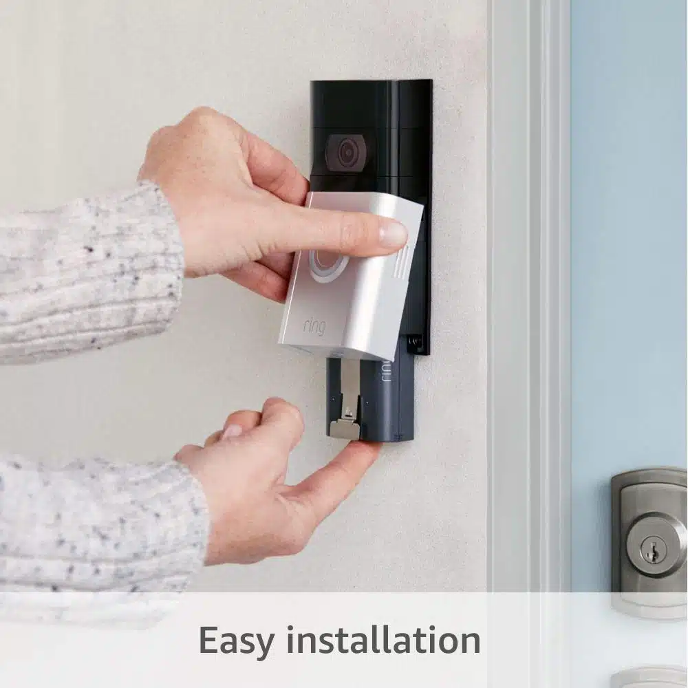 Video Campainha Amazon Doorbell 3  | Vídeo HD, detecção de movimento aprimorada e fácil (Renovada) - Image 4