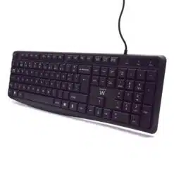 Teclado Ewent EW3002 Business USB Keyboard with Quiet Typing PT Preto - Image 2