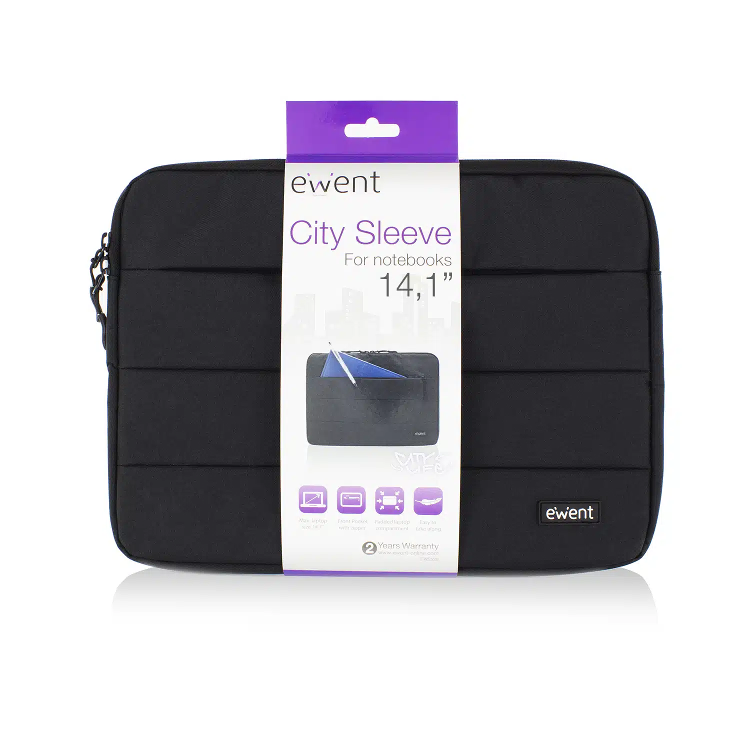 Bolsa Ewent EW2521 City Sleeve 14.1" - Image 3