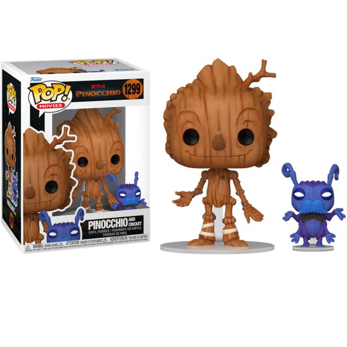 Figura Funko Pop! Movies: Pinnochio - Pinnochio & Cricket