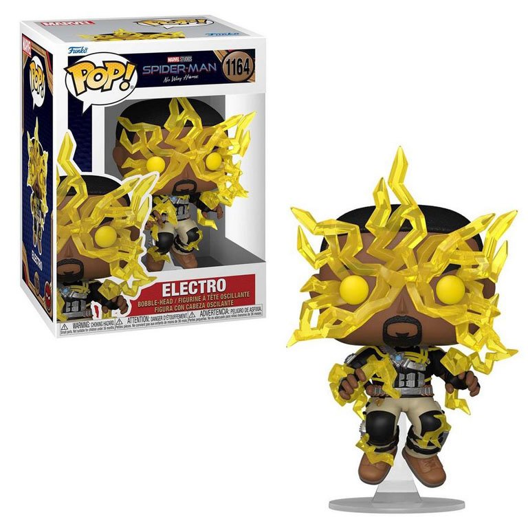 Figura Funko Pop! Vinyl: Marvel - Spider-Man No Way Home - Electro