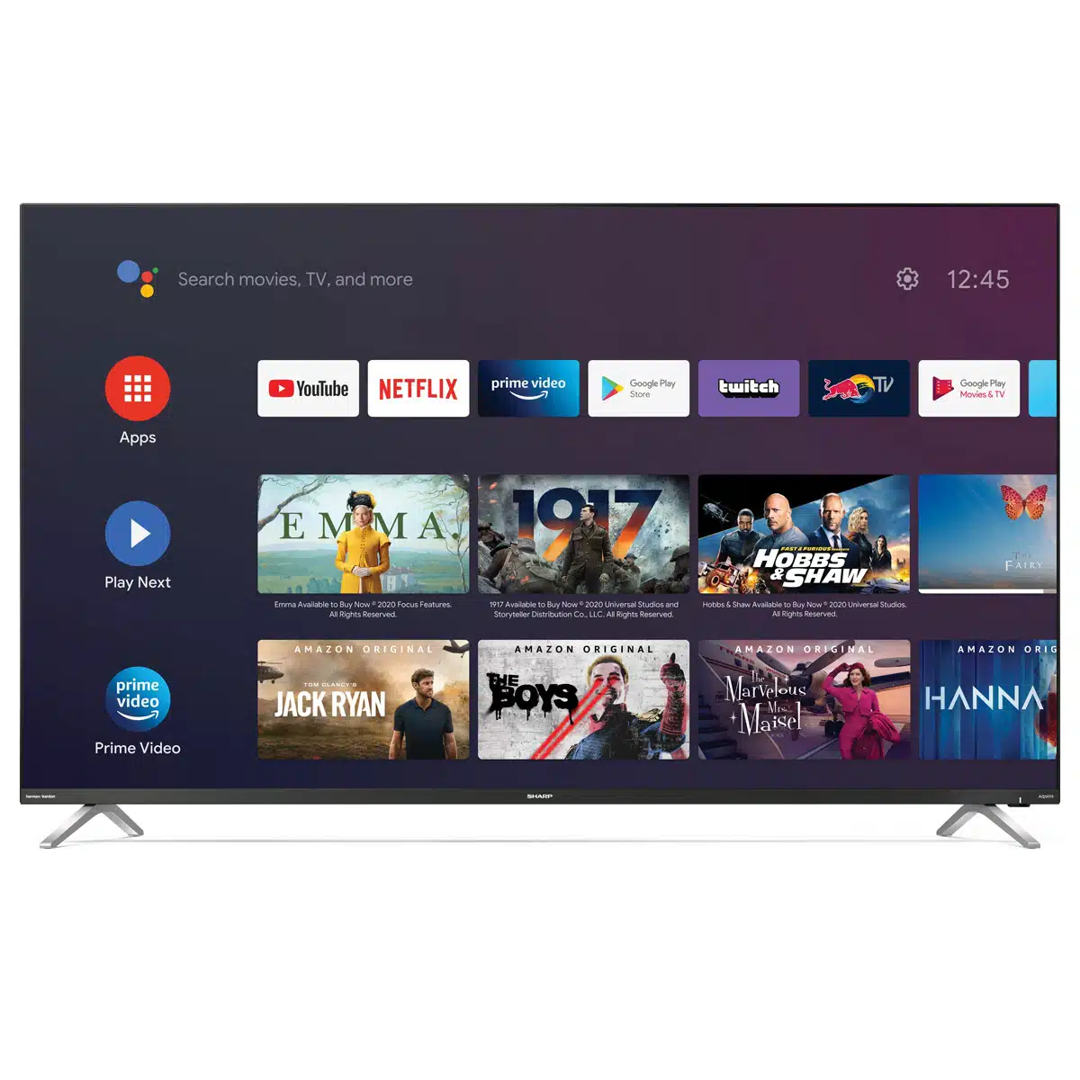 Televisão Sharp 65DN2EA SmartTV 65" LED 4K UHD Android TV - Imagem 8