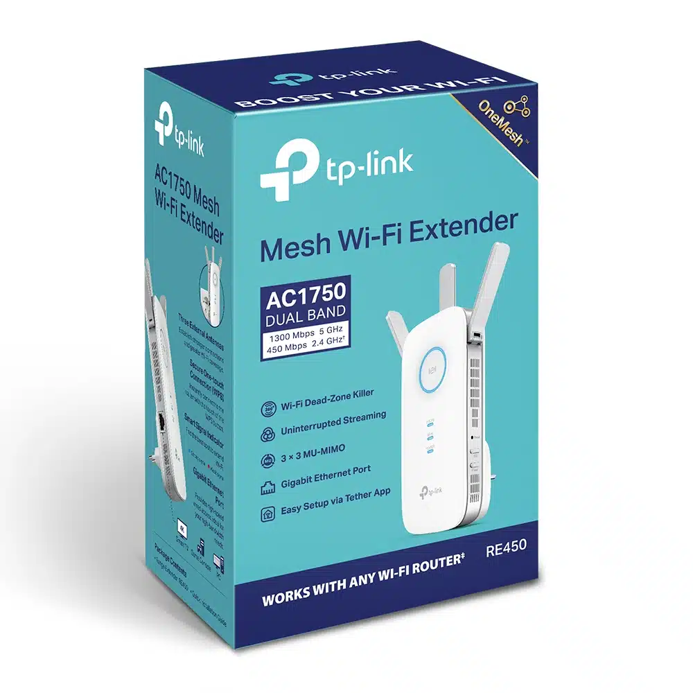 Repetidor de Sinal Range Extender TP-Link RE450 AC1750 Wi-Fi Dual Band - Image 3