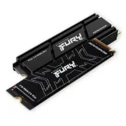 Alternative view of SSD M.2 PCIe 4.0 NVMe Kingston 4TB FURY Renegade c/ dissipador