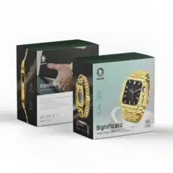 Alternative view of Bracelete Case c/ Pulseira de Aço Green Lion Significato p/ Apple Watch Ultra 49mm