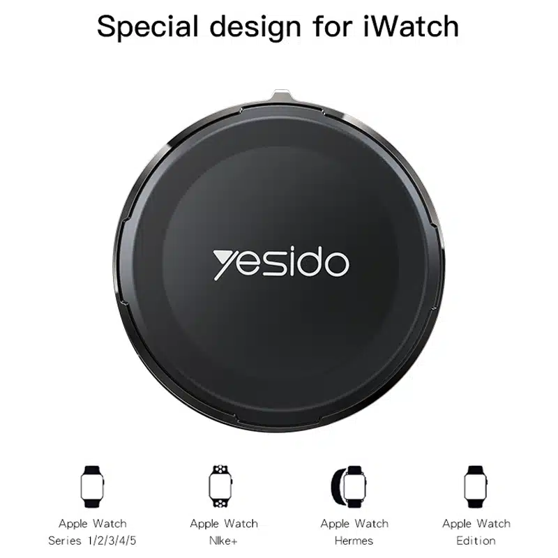 Carregador em Liga de Zinco p/ Apple Watch Yesido DS18 - Image 4