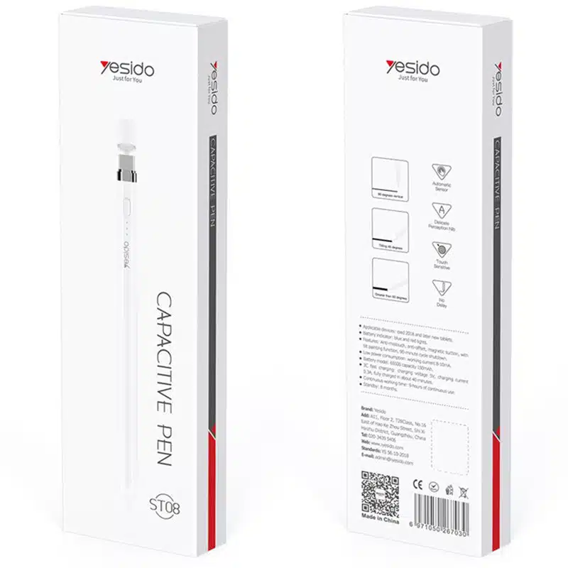 Caneta Capacitiva p/ Apple iPad Yesido ST08 - Image 13