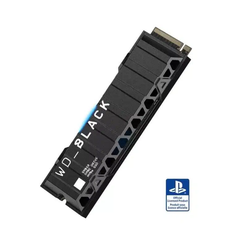 SSD NVME M.2 2280 Western Digital Black SN850 1TB c/ Heatsink p/ PS5 - Imagem 3