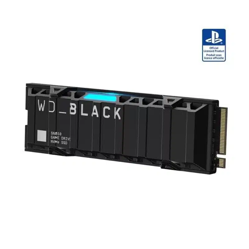 SSD NVME M.2 2280 Western Digital Black SN850 1TB c/ Heatsink p/ PS5 - Imagem 4