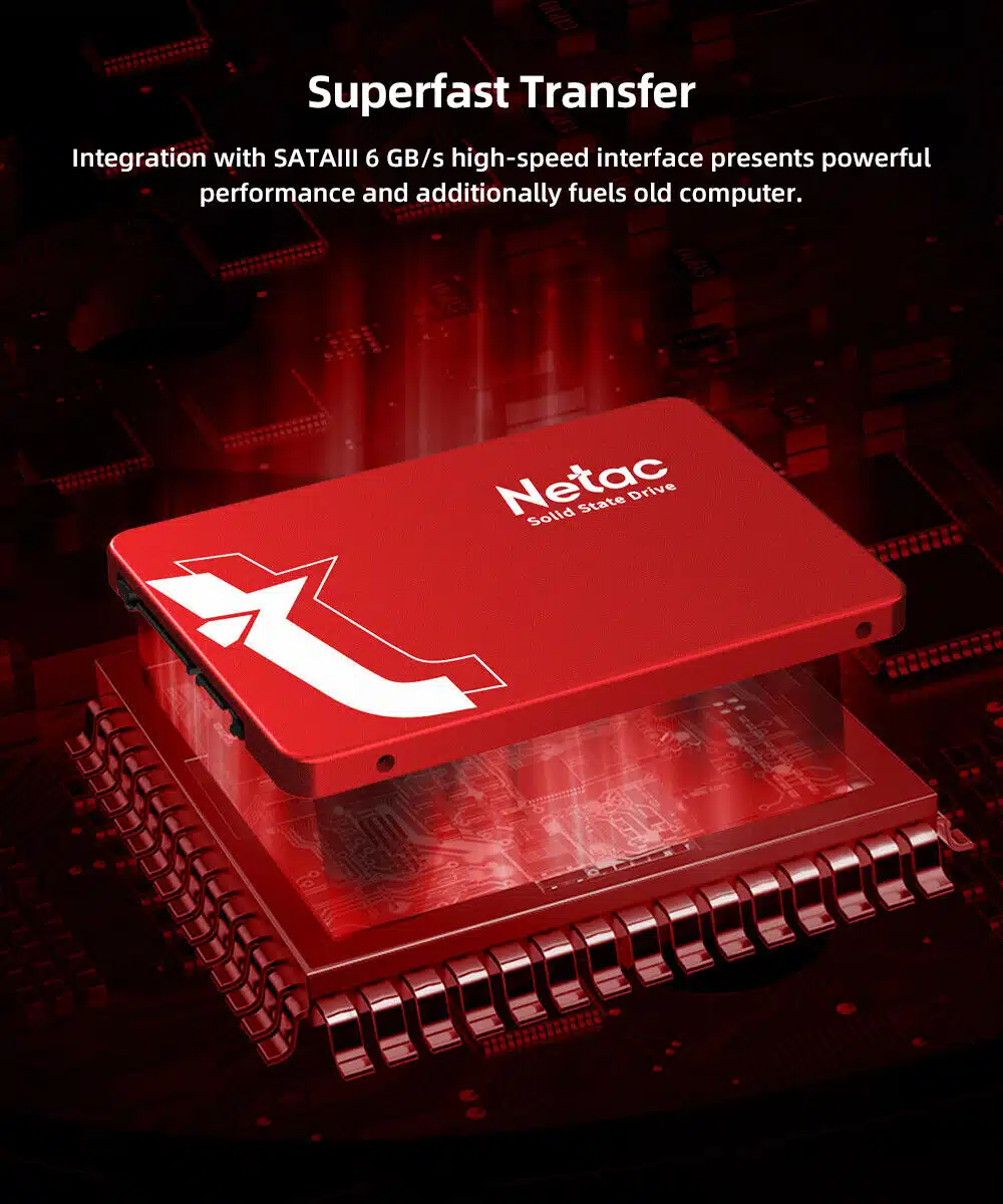 Disco SSD 2.5′ Netac 2TB 3D SATA III até 6Gbs - Image 6
