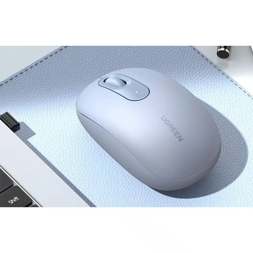 Rato Óptico UGREEN MU105 Portable Wireless 2400DPI Dusty Blue - Image 6