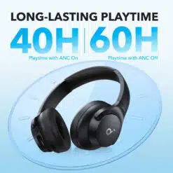Headphones Anker Soundcore Q20i Bluetooth Hybrid ANC Pretos - Image 3