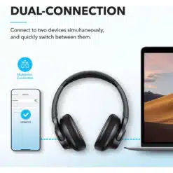 Headphones Anker Soundcore Q20i Bluetooth Hybrid ANC Pretos - Image 4