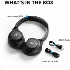 Headphones Anker Soundcore Q20i Bluetooth Hybrid ANC Pretos - Image 5