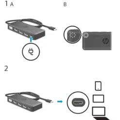 Adaptador Hub Tipo-C 5 em 1 Multifuncional - Image 4
