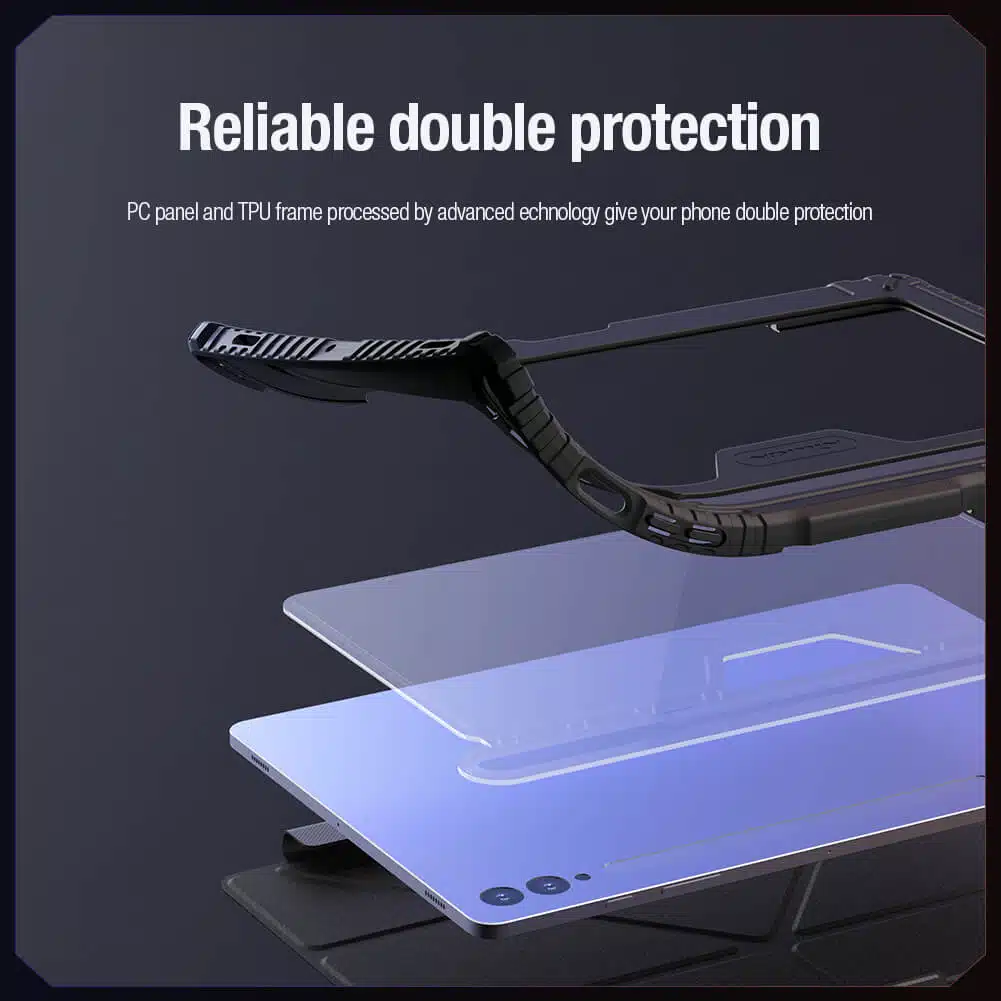 Capa de couro Nillkin Bumper Pro Samsung Galaxy Tab S10 Plus (S10+), Tab S9 Plus (S9+) - Image 12