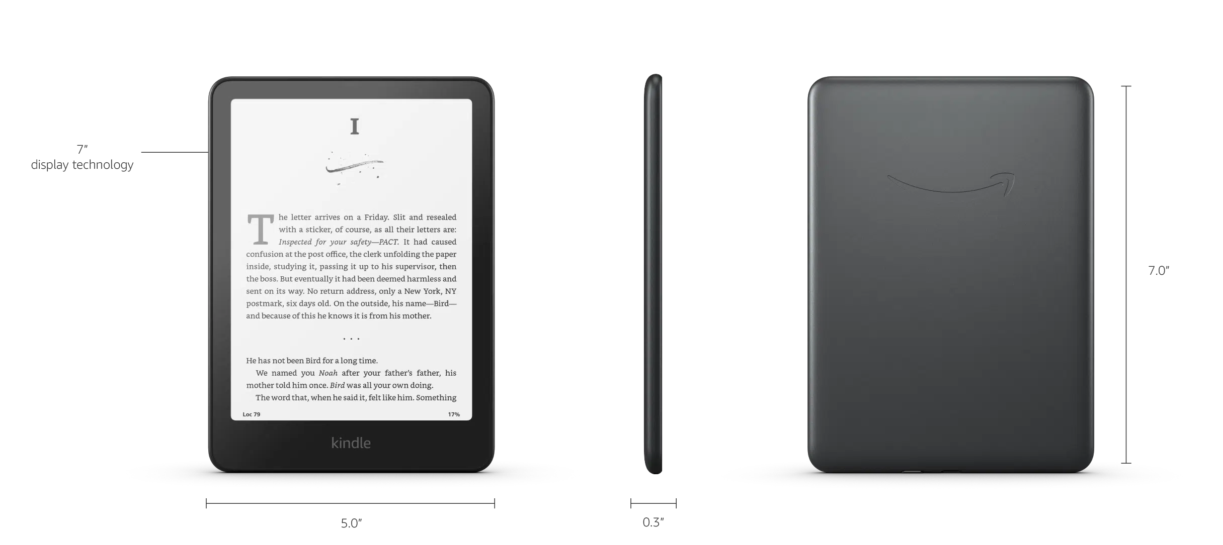 Amazon Kindle Paperwhite 12 Gen 7” Signature Edition 32GB - Metallic Black - Image 7