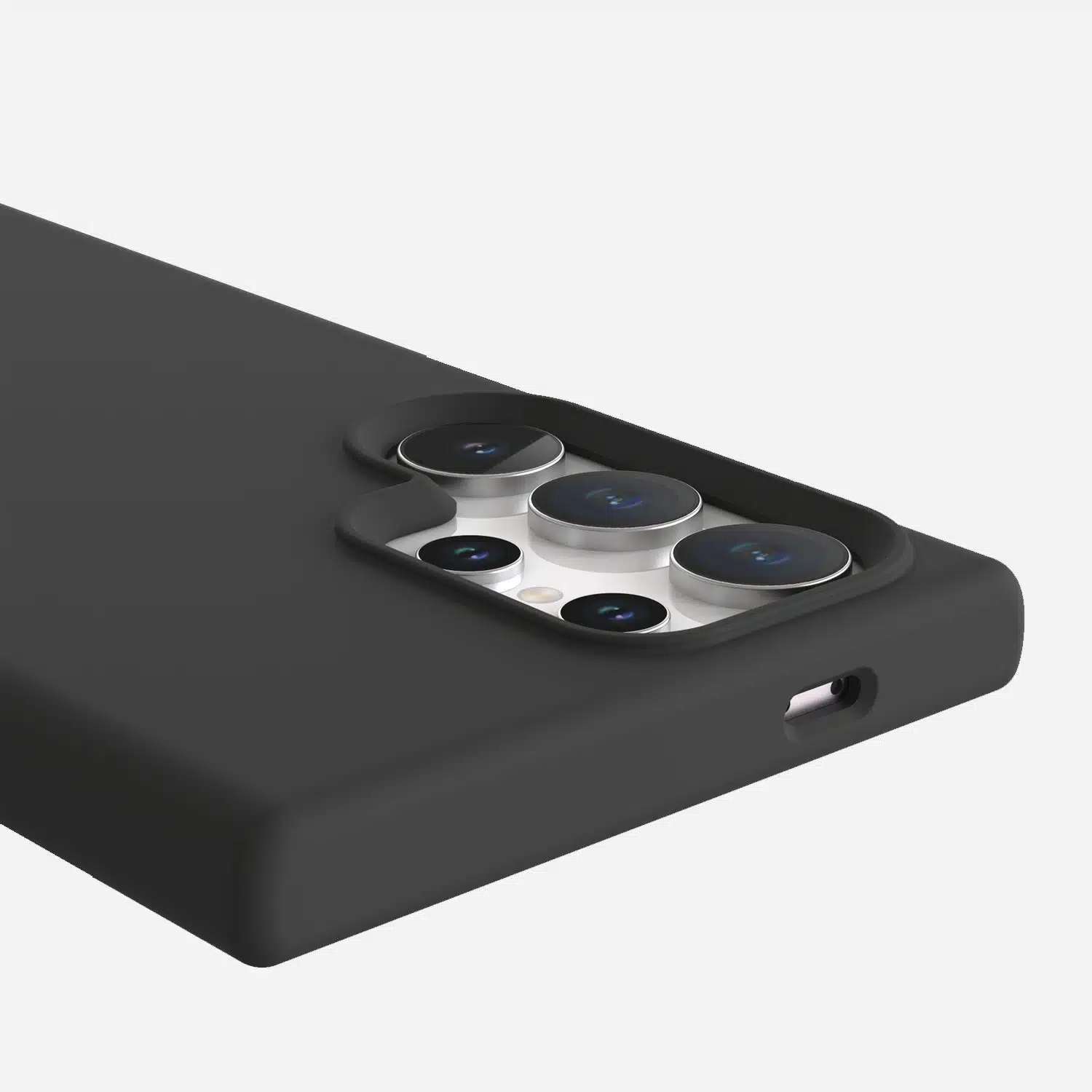 Capa de silicone Mutural c/ Magsafe para Galaxy S25 Ultra -Preta - Image 2
