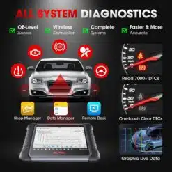 Alternative view of Máquina Diagnóstico OBD2  Autel MaxiCOM MK808K-BT