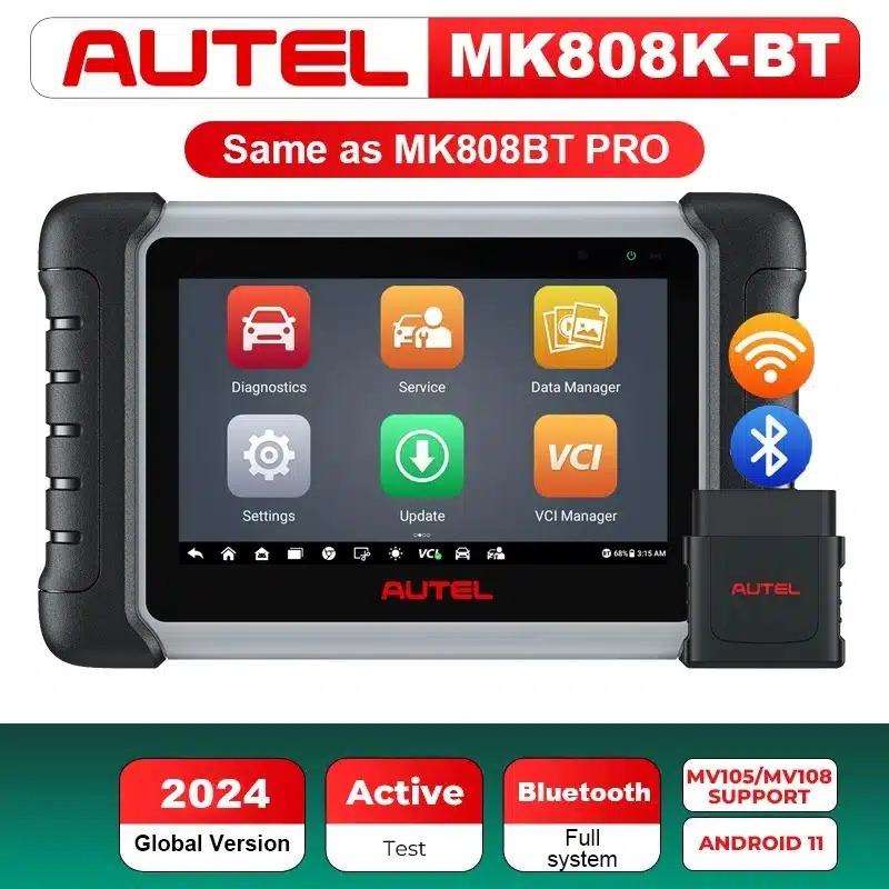 Máquina Diagnóstico OBD2 Autel MaxiCOM MK808K-BT - Imagem 7