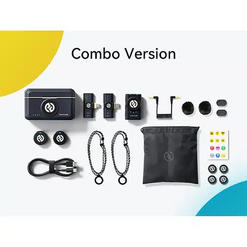 Sistema de microfone combinado sem fio Hollyland LARK M2 DUO para 2 pessoas - Image 23