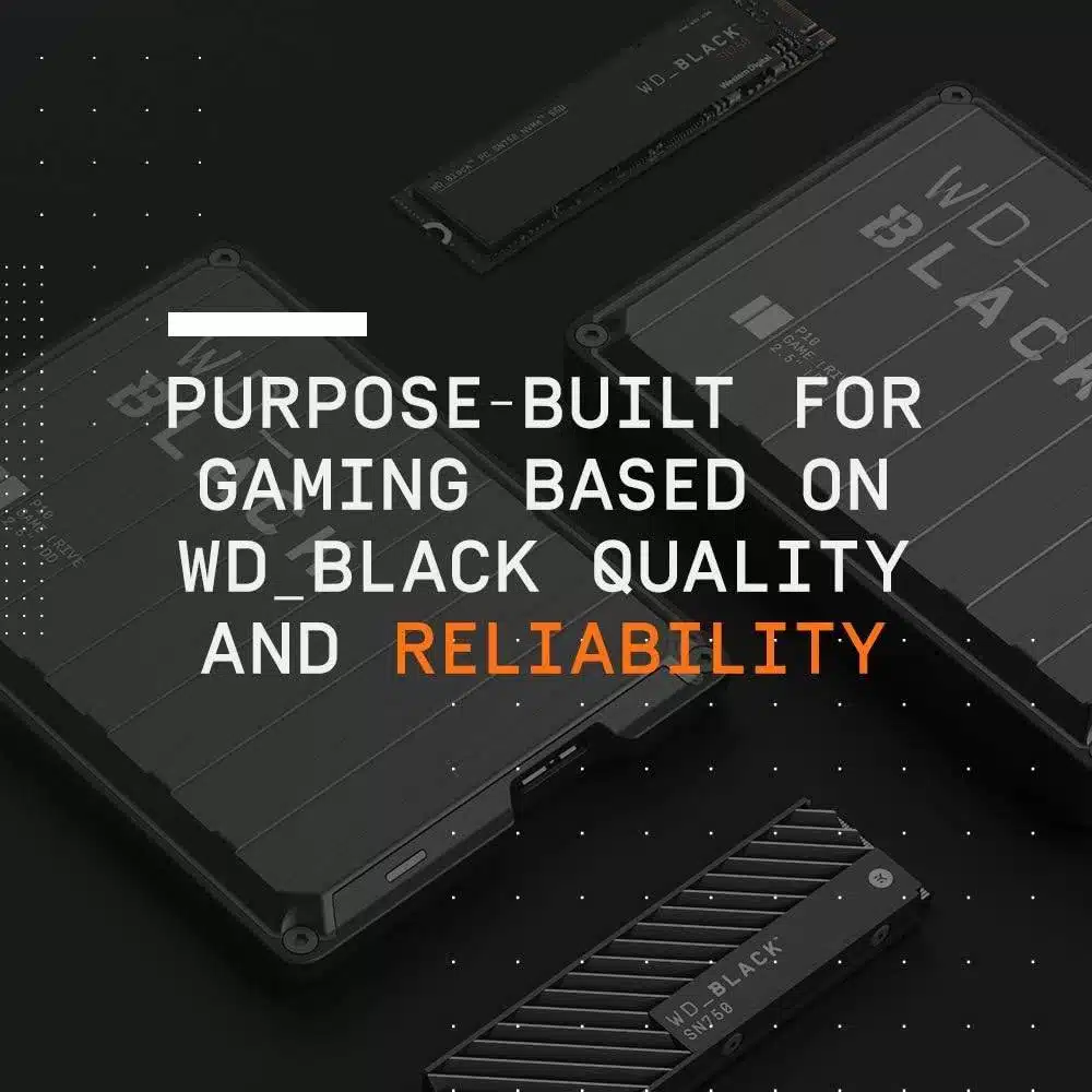 Disco Externo 2.5" Western Digital WD Black P10 Game Drive 5TB USB 3.2 Preto - Image 4