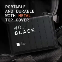 Disco Externo 2.5" Western Digital WD Black P10 Game Drive 5TB USB 3.2 Preto - Image 3